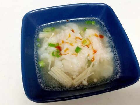 餃子とえのきの中華スープ＋＋